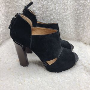 Modern Vintage Sussie Booties Block High Heels sz 39.5